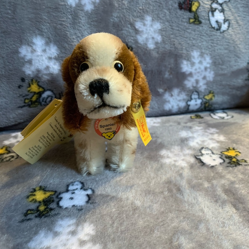 steiff spaniel mohair 031571.